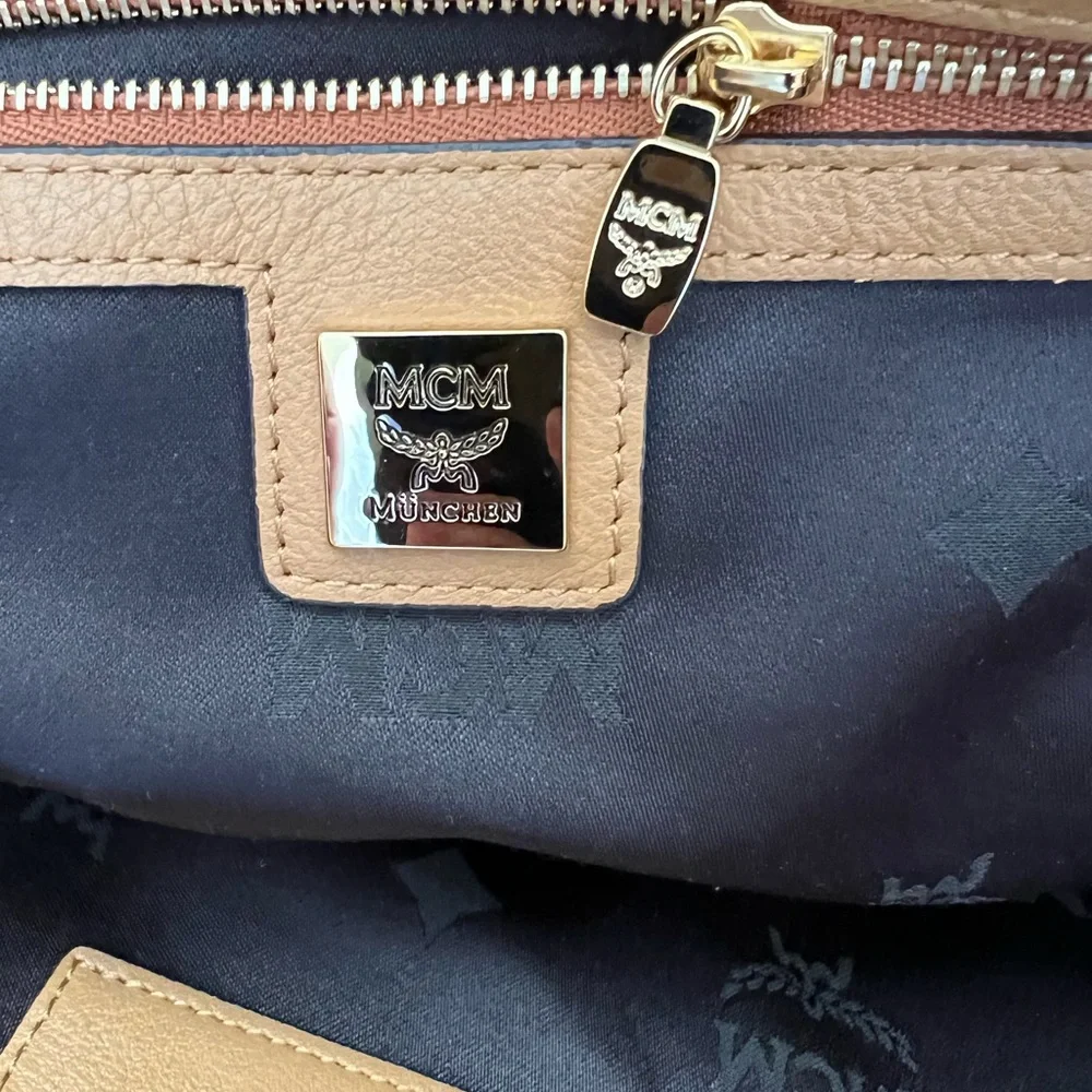 Oversized MCM Limited Edition Phenomenon Tote